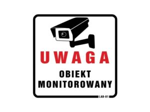 Uwaga obiekt monitorowany